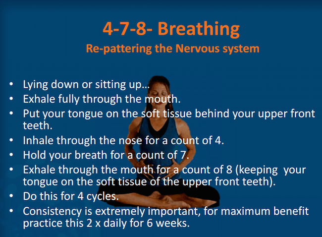 4-7-8 breathing